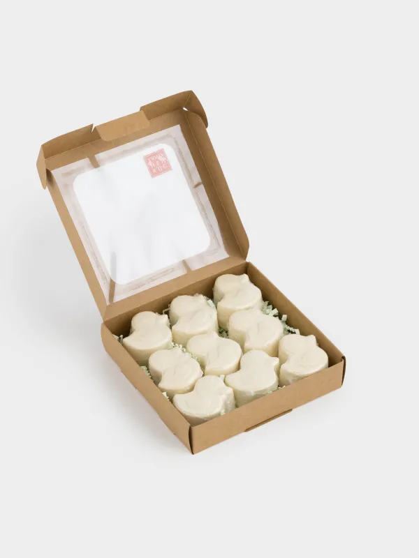 Ваннаға арналған бомба, 270 гр, 9 дана, қорапта, Жемісті смузи, Үйректер, Duck yellow, image-4