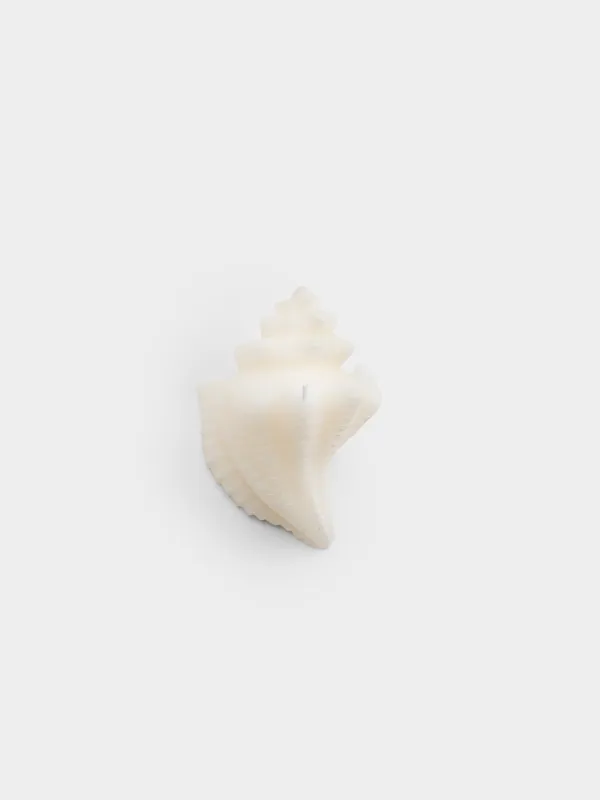 Хош иісті шам, 11х7 см, ақ, хош иіс, Қабыршақ, Seaside candle, image-2