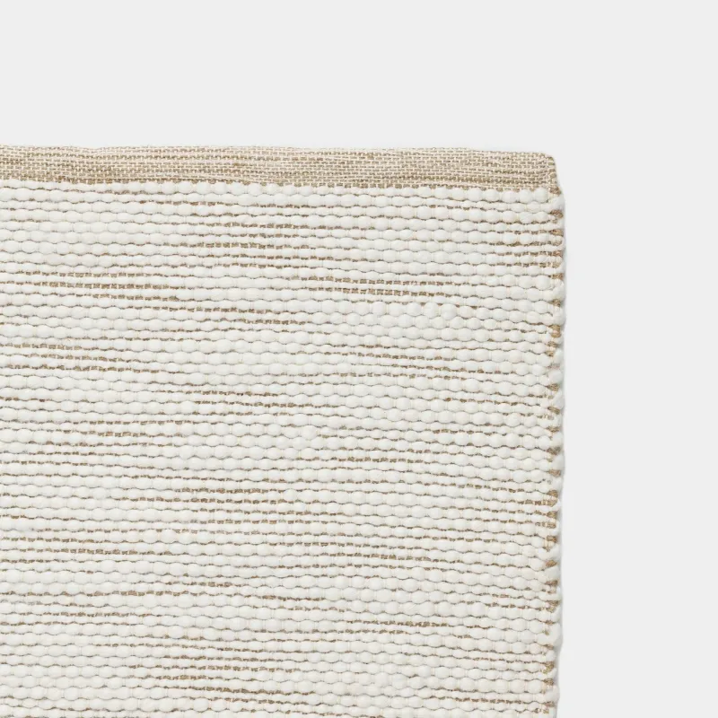 Кілем, 80х200 см, полиэстер/джут/мақта, сарғылт-қоңыр-сүт түстес, Vincent, image-1
