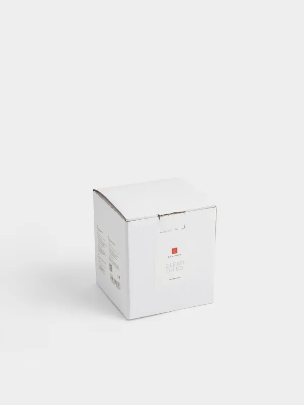 Сусымалы өнімдерге арналған құты, 500 мл, шыны Б, ішінде кептірілген гүлдері бар, Clear dried, image-4