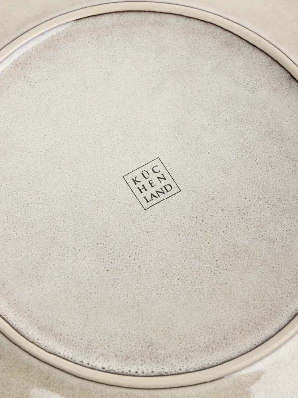 Тарелка закусочная, 22 см, Заяц с цветами, Rustic Easter, image-5