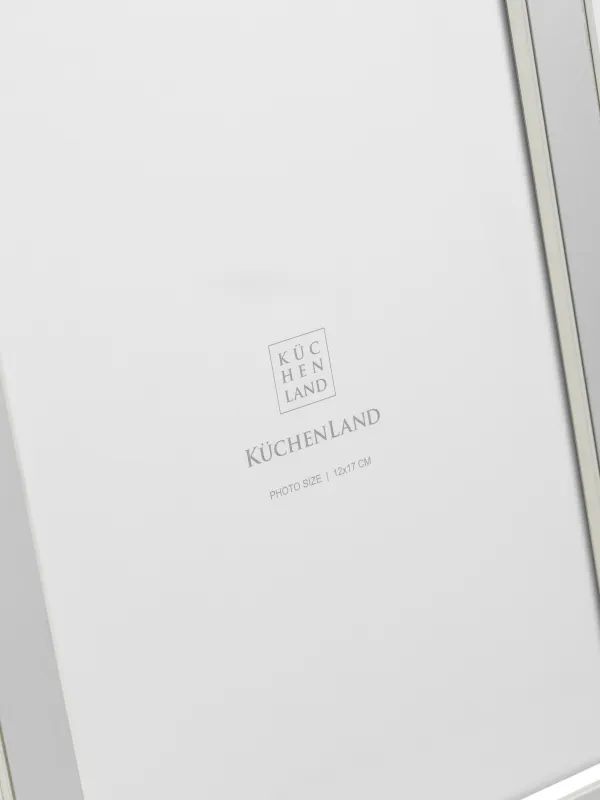 Фоторамка, 15х20 см, металл/стекло, молочная, Мишка, Gallery, image-4