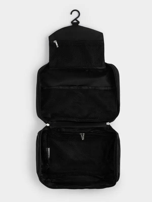 Косметикалық сөмке жол, 27х18 см, полиэстер, қара, Easy Travel, image-4