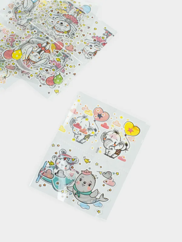 Набор термоэтикеток для яиц, 10 шт, 15х9 см, пасхальный, ПВХ, Игрушки, Easter, image-2