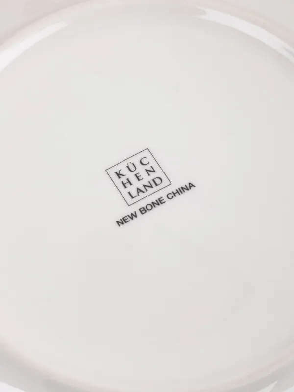 Ыдыс-аяқ жинағы, балаларға арналған, 1 адам, 3 зат, фарфор N, ақ, Жануарлар мен жапырақтар, Forest animals, image-6