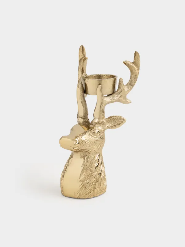 Подсвечник, 17 см, Arctic deer, image-1