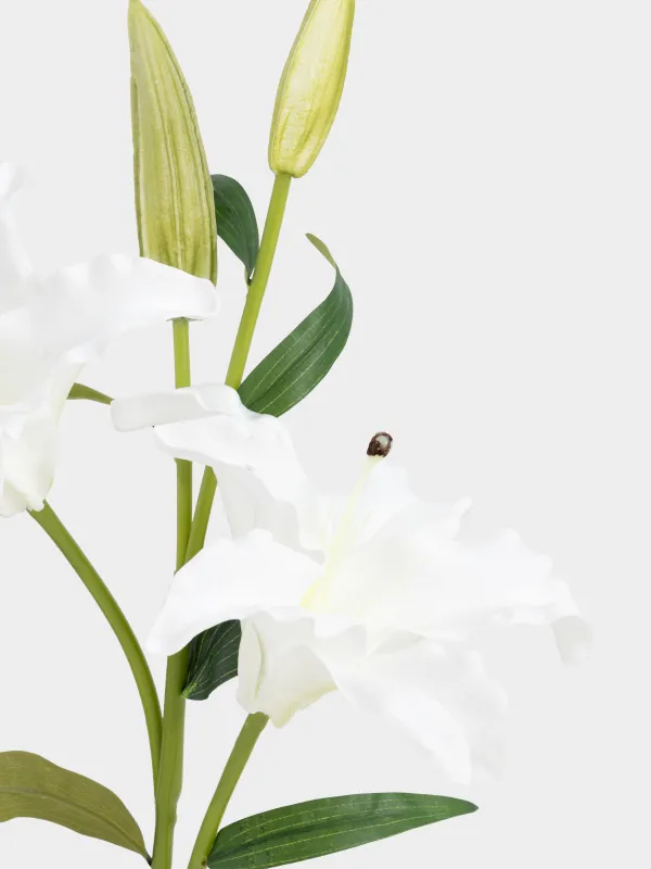 Цветок искусственный, 90 cм, Лилия, Flower garden, image-3