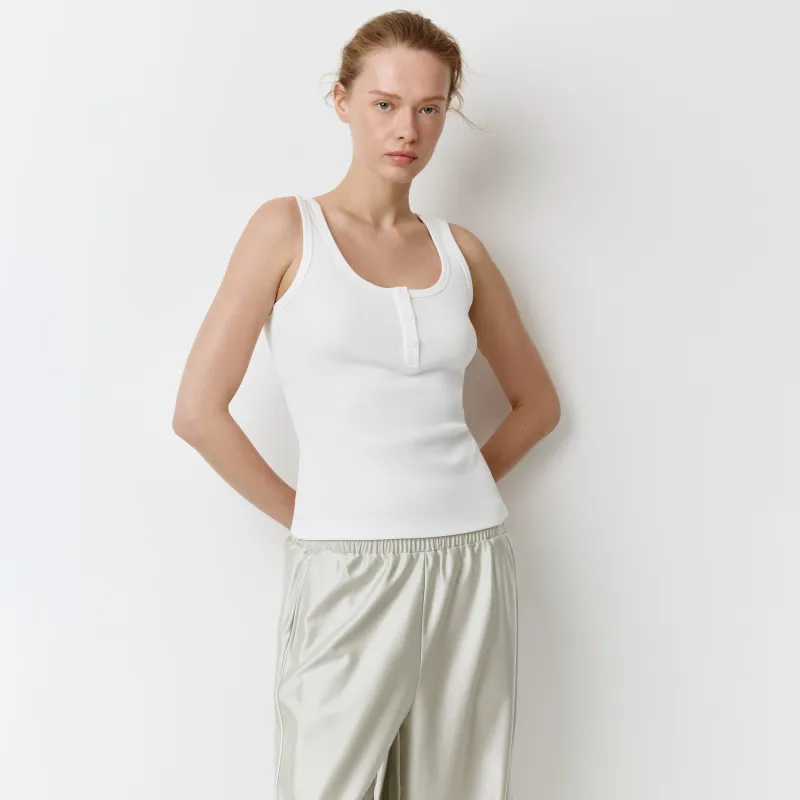 Әйелдерге арналған топ, өлшемі L, вискоза/мақта/эластан, сүт түстес, Annette