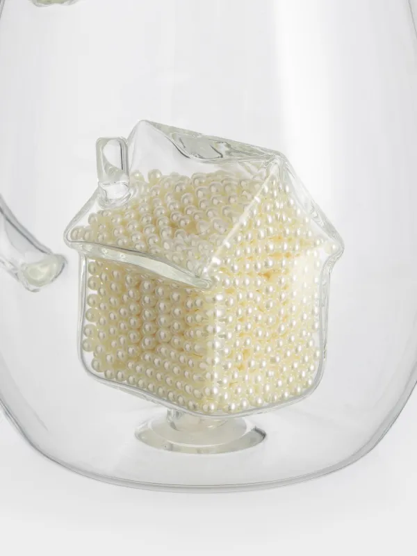 Кружка, 430 мл, стекло Б, Домик с жемчужинами, Shape, image-3