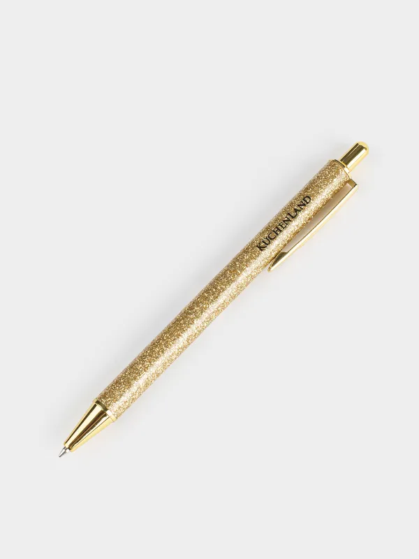 Қаламсап, 14 см, болат, қошқыл күміс түстес, жылтырақтары бар, Draw sparkle, image-1