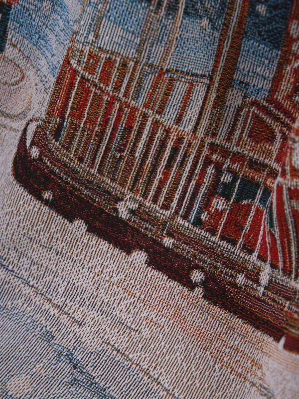 Плед, 130х170 см, гобелен, Ride christmas, image-4