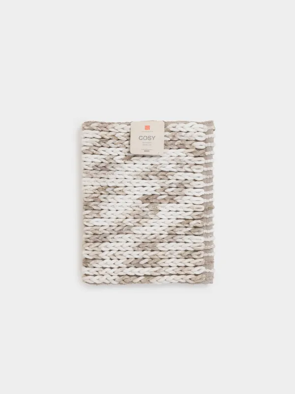 Коврик, 50х80 см, противоскользящий, Косичка, Cosy, image-5