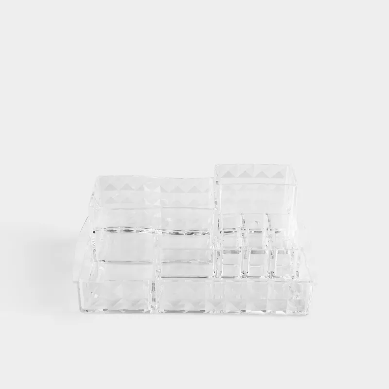 Косметикаға арналған ұйымдастырушы, 24х18 см, 11 отд, акрил, Kandy