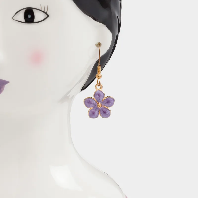 Косметикалық жаққыштарға арналған тұғыр, 14 см, керамика, Сырға таққан қыз, Girls, image-4