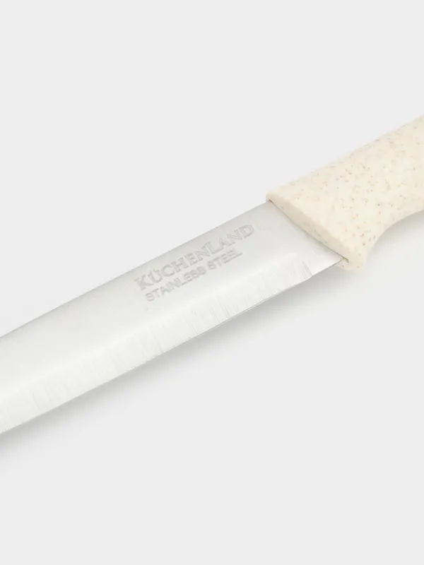 Кескіш пышақ, 13 см, болат/пластик, сүт түсті, Speck-light, image-2