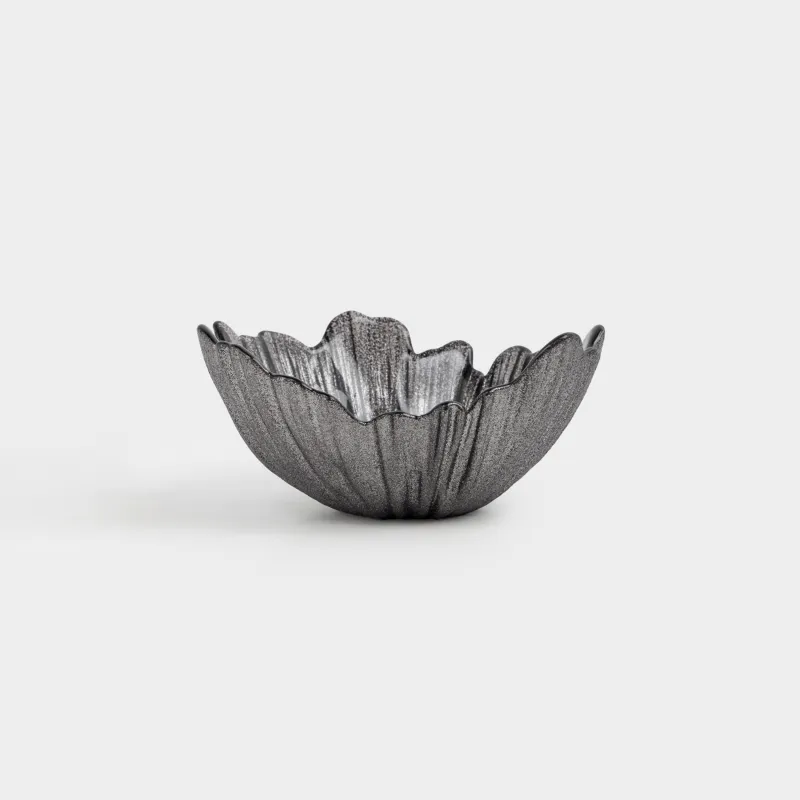 Салатник, 15х7 см, 220 мл, стекло Р, серый, Verge