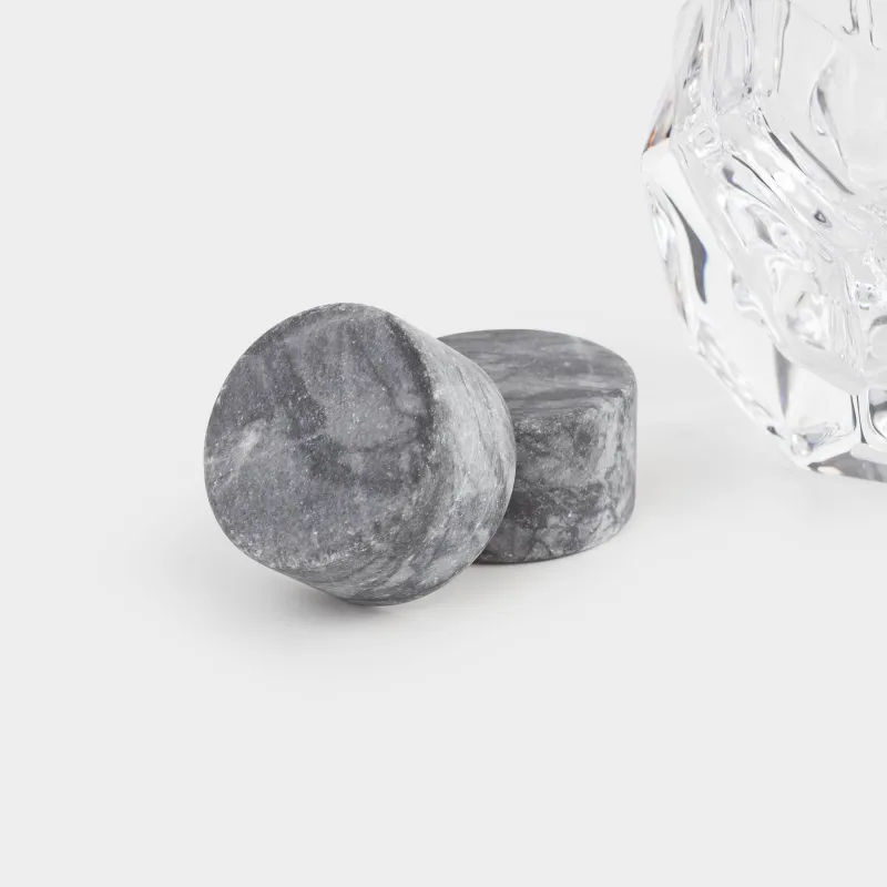 Вискиге арналған жиынтық, 1 адам, 3 зат, шыны/текшелер, шыны Р/гранит, Bar, image-5