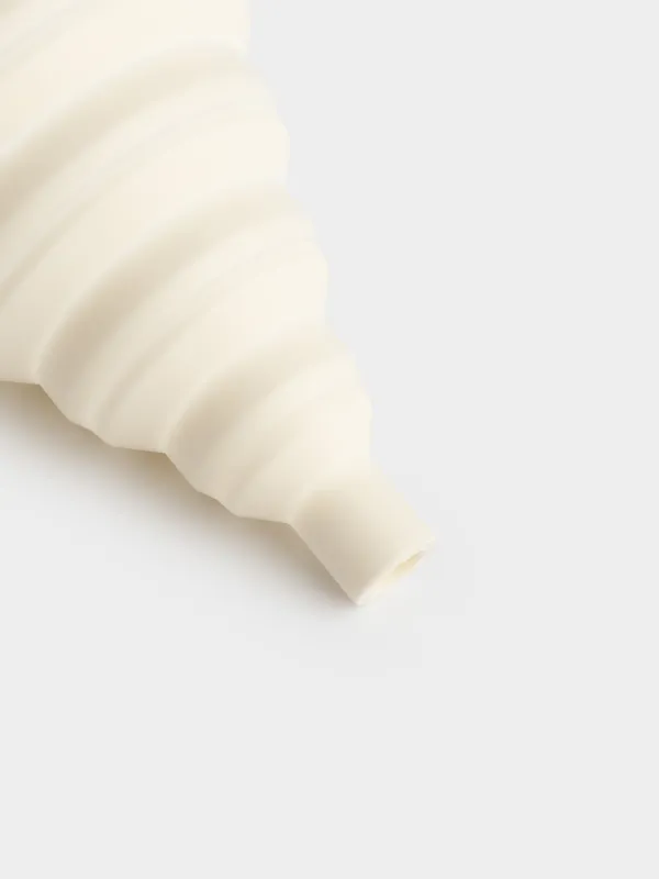 Құйғыш, 11х9 см, жиналмалы, силикон, сүт түстес, Manny, image-2