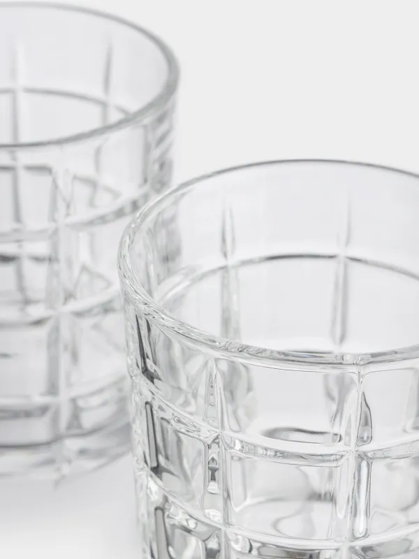 Вискиге арналған жиынтық, 2 тұлға, 6 зат, шыны/текшелер, шыны Р/мәрмәр, Zero, image-3