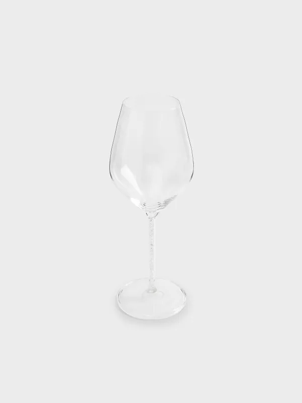 Шарап әйнегі, 450 мл, 2 дана, шыны / ринстондар, Crystal decor, image-1