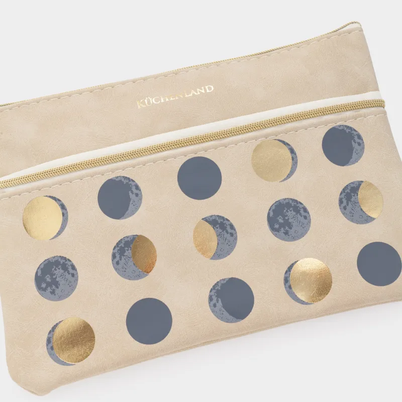 Қаламсауыт, 21х14 см, 2 бөлім, полиуретан, күміс, Ай, Eclipse, image-5