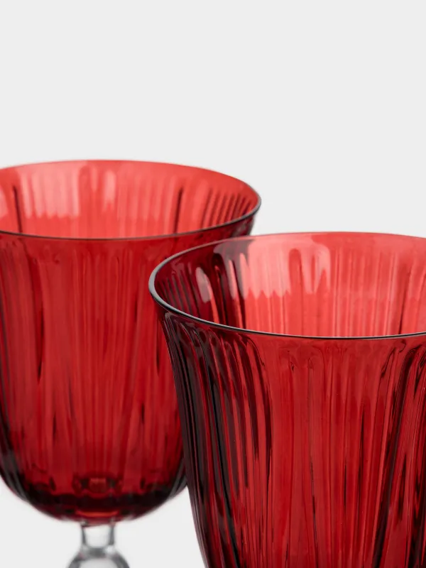 Бокал для вина, 300 мл, 2 шт, стекло, красный, Piemont, image-3