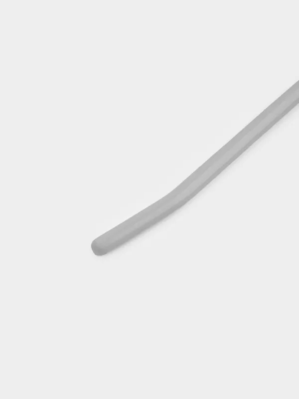 Вешалка-плечики для брюк/юбок, 36 см, 3 шт, металл с покрытием, серая, Colorful house, image-3