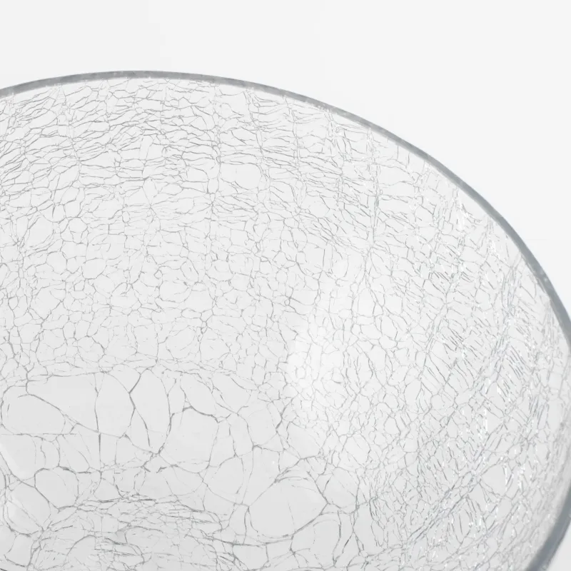 Ваза для фруктов, 20х17 см, на ножке, Кракелюр, Fantastic gold, image-5