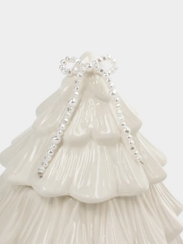 Емкость для хранения, 660 мл, Ель с бантом, Pearl Antarctica, image-1