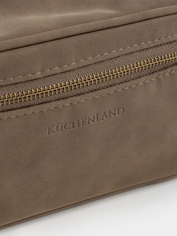 Косметичка, 20х12 см, с ручкой, Krast, image-1