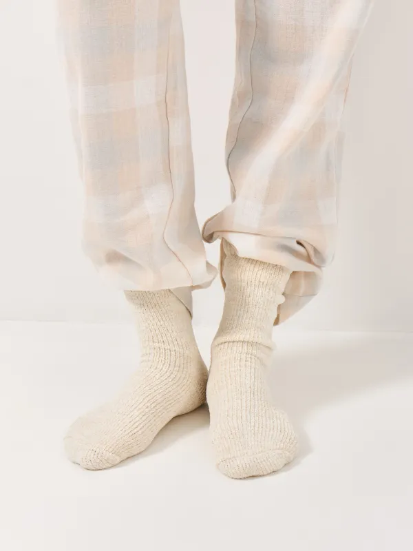 Әйелдер шұлықтары, өлшемі 36-38, шенилл, сүт түстес, Snoopy, image-4