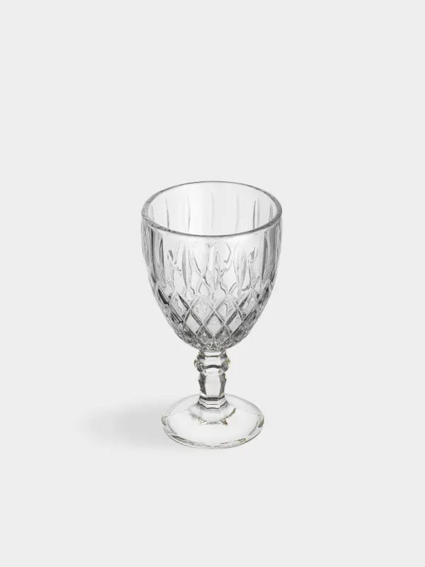 Бокал-кубок для вина, 300 мл, стекло Р, желтый градиент, Rhomb gradient, image-1