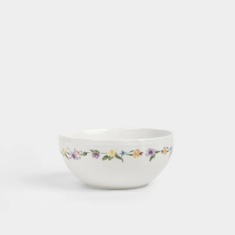 Салат ыдысы, 16х5 см, мл, фарфор N, ақ, Қоян және балапан, Rabbit Easter