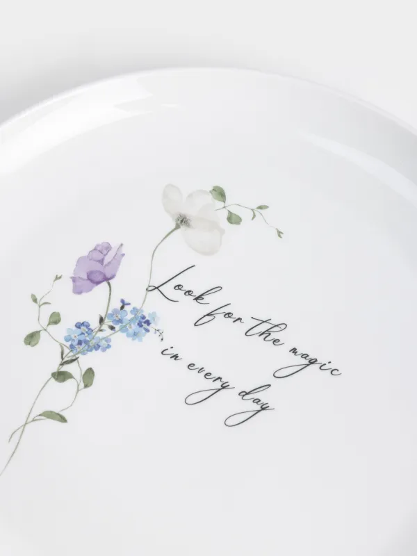 Сервиз обеденный, 6 перс, 19 пр, фарфор N, белый, Полевые цветы, Cowslip, image-3