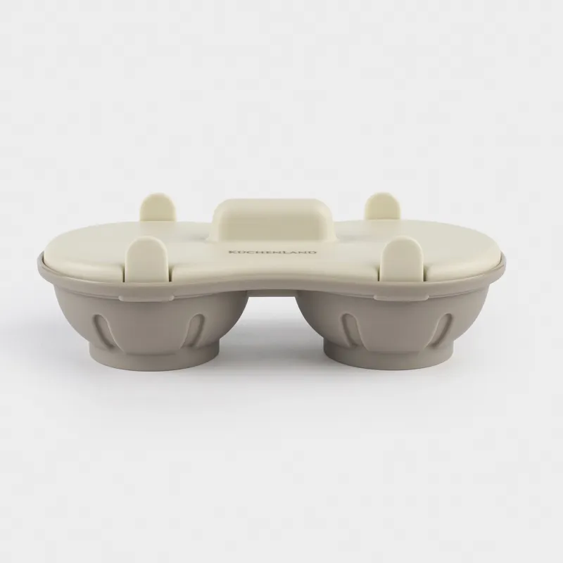 Микротолқынды пеште пісірілетін жұмыртқа пішіні, 22x12 см, 2 зат, пластик, түс, Soft kitchen