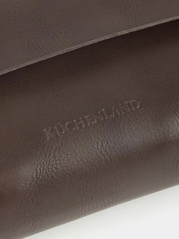 Араққа арналған десте, 50 мл, 4 дана, былғары қорапта, шыны/металл, Бұқа мен жылқы, Bar, image-6