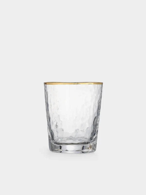 Стакан для виски, 380 мл, 2 шт, золотистый кант, Triangle Gold, image-2