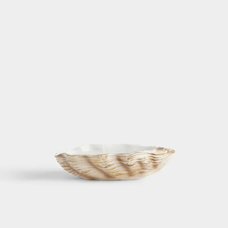 Свеча, 8х12 см, в подсвечнике, Устрица, Seaside candle, image-1