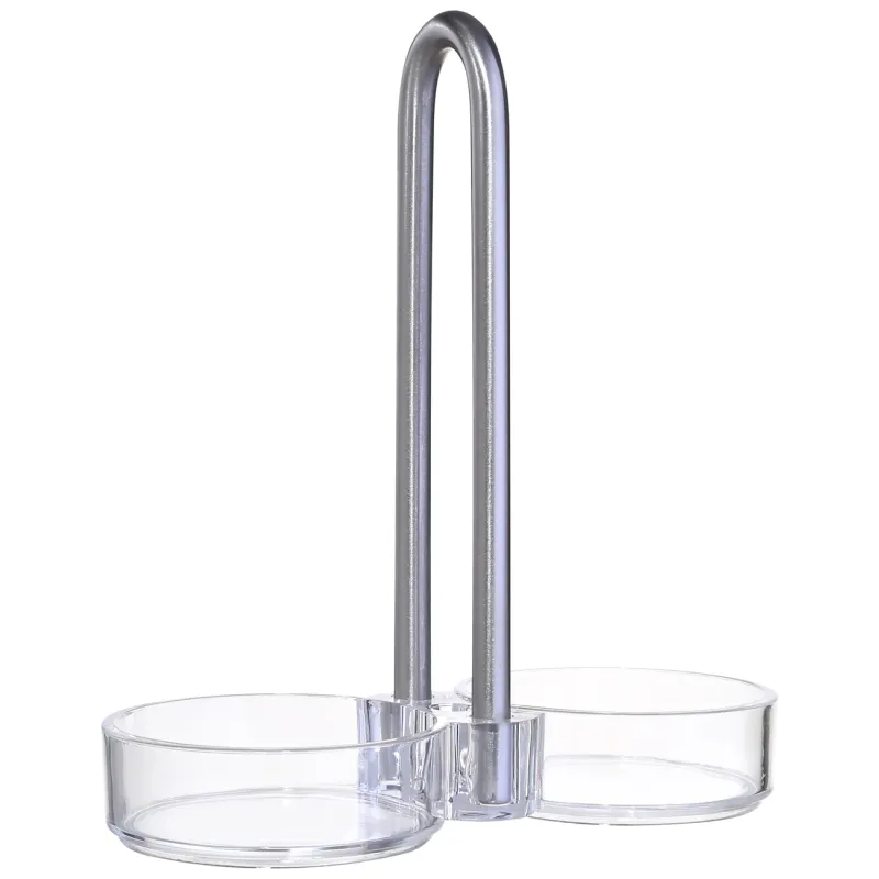 Тұз және бұрыш жинағы, 13 см, түпқойма, акрил/болат, Spices, image-2