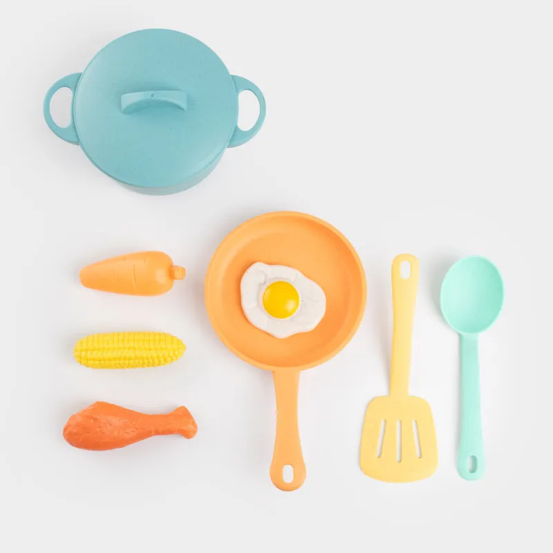 Ойын жиынтығы, 9 зат, пластик, Ас үй, Game, image-1