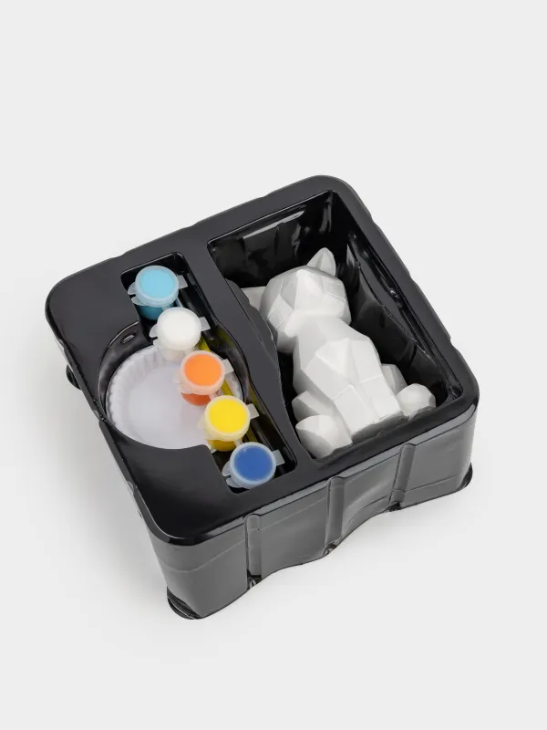 Шығармашылыққа арналған жиынтық, 1 зат, кескіндеме, гипс, Графикалық түлкі, Creative, image-5