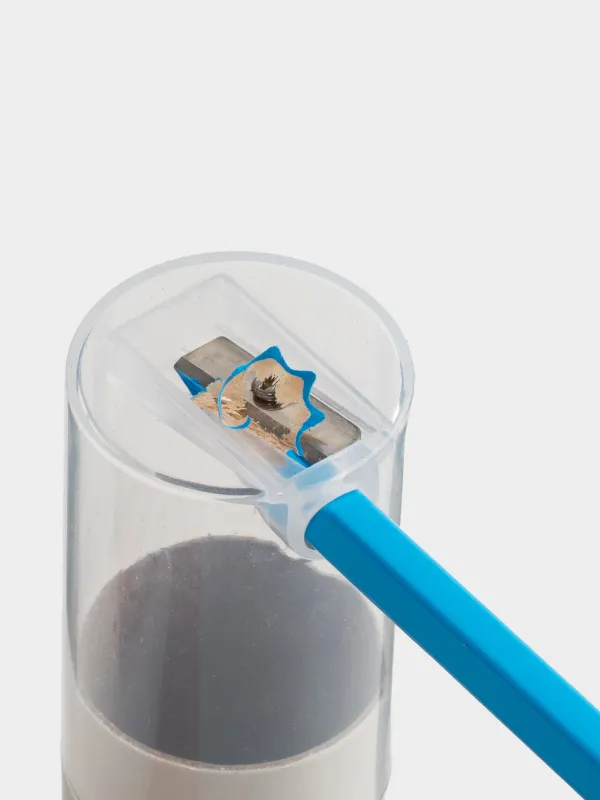 Қарындаштар жинағы, 12 дана, 17 см, түрлі-түсті, ұштағышы бар, Draw, image-2