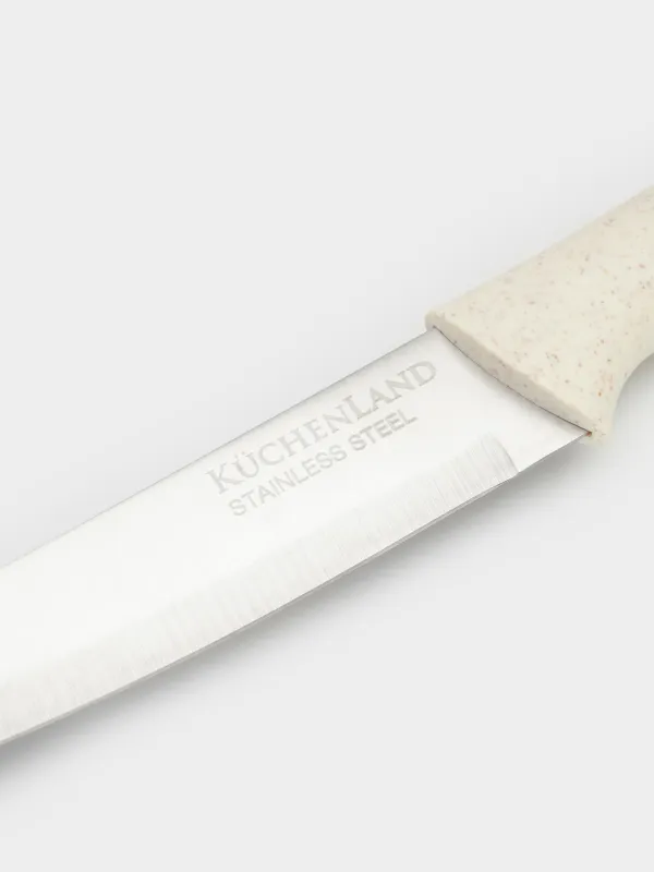 Кескіш пышақ, 15 см, болат/пластик, сүт түсті, Speck-light, image-2