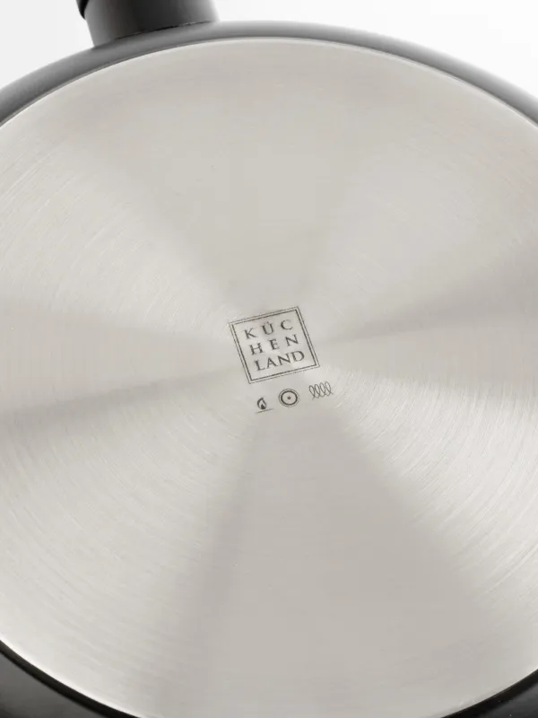 Сковорода, 24 см, с покрытием, алюминий, черная, Black rock, image-5