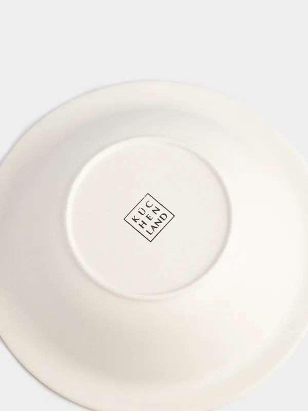 Сорпа тәрелкесі, балалар тәрелкесі, 15 см, бамбук, сары-көк, Динозавр, Dino, image-3