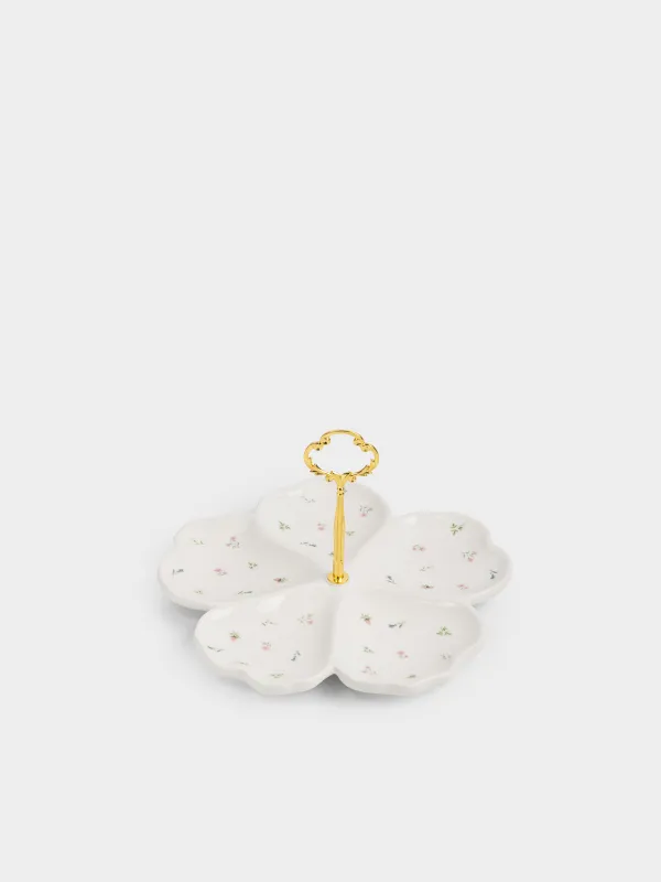 Подставка для закусок, 25х17 см, с ручкой, El flora, image-0