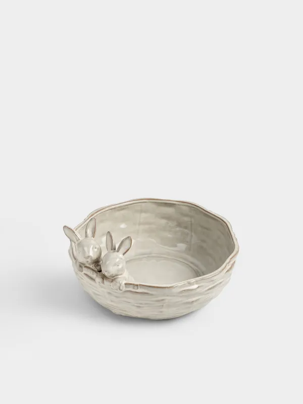 Конфетница, 25х15 см, Кролики, Rustic Easter, image-2