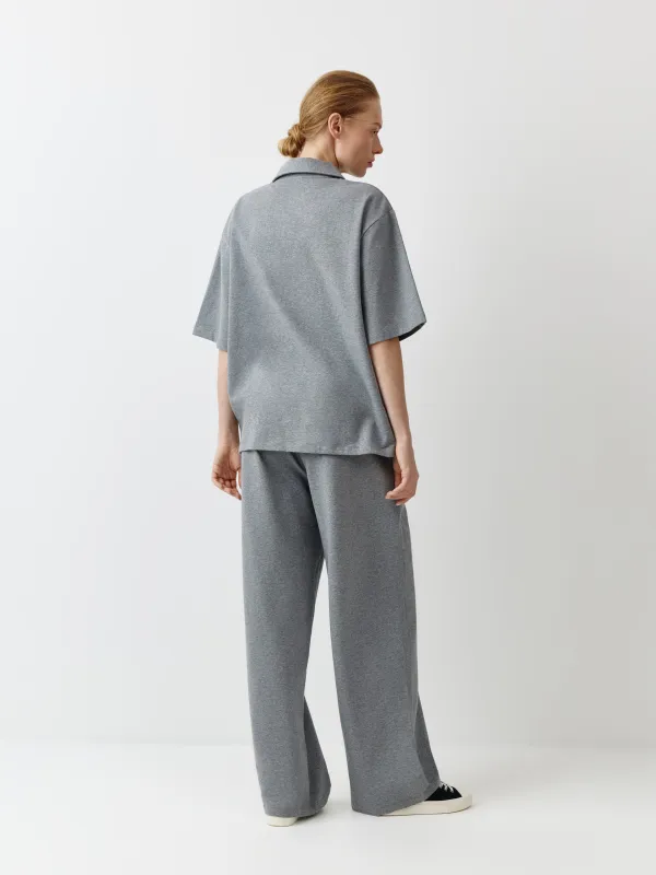 Әйелдер шалбары, өлшемі L,мақта/спандекс К, сұр, Valerie, image-3