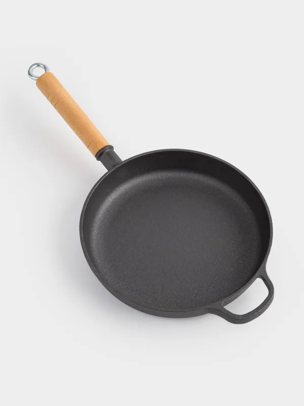 Таба, 24 см, шойын / ағаш, қара, Authentic, image-3