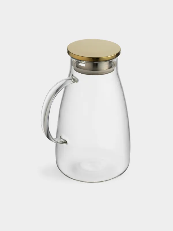 Құмыра, 2 л, сүзгі қақпағы бар, шыны Б/болат, алтын, Classic gold, image-2